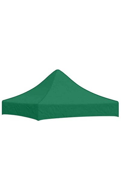 vidaxl Acoperiș cort de petrecere, Verde, 2 x 2 m, 270 g/m²