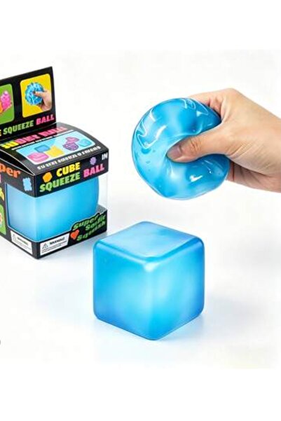 YDNE Nee Doh Nice Cube Squishy Stres Küpü ,Needoh Yumuşak Sıkma Oyuncağı Anti...