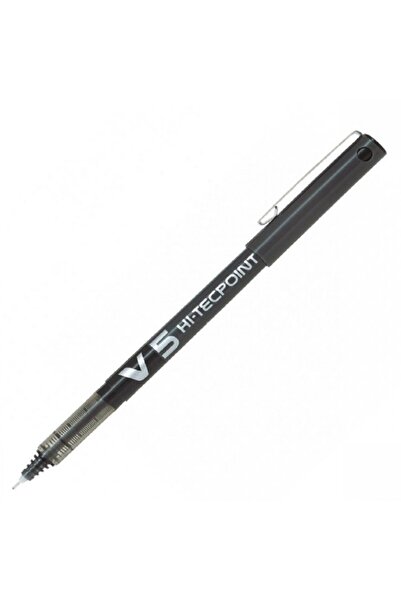 Generic Brand V5 Hi-Tecpoint 0.5mm Μαύρο Στυλό (BX-V5B)
