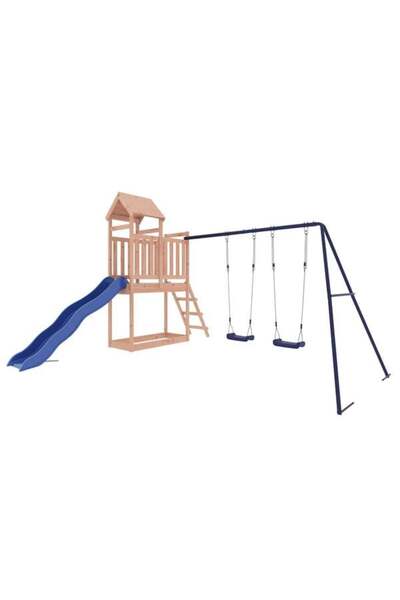 vidaxl Set de joacă pentru exterior, din lemn masiv Douglas