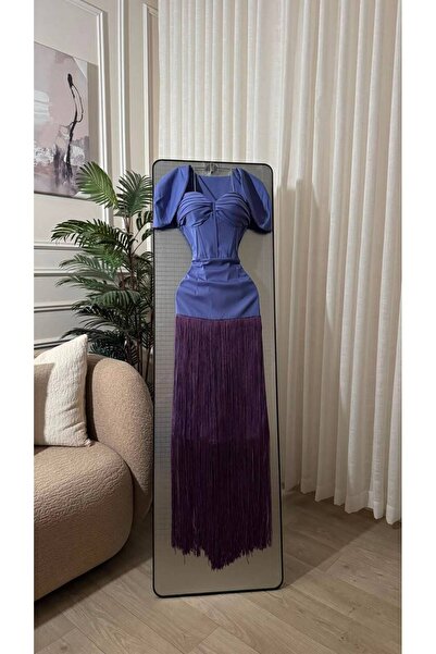 nouf High-End Sky Blue Dress Hadeb