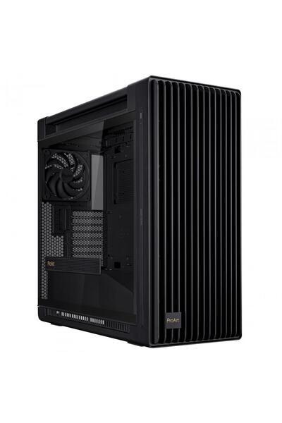 ASUS Carcasă PC ProArt PA602 TG ARGB Negru EATX Mid-Tower cu 2 ventilatoare d...