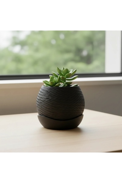 OEM Ghiveci Decorativ Imprimat 3D pentru Plante și Suculente, 80mm