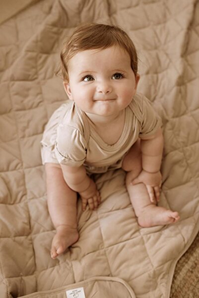 Anvi Baby بطانية عضوية من الخيزران للأطفال والرضع - لون موكا