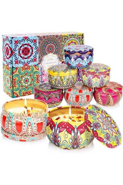 Moment 6 Pack Scented Candles Gift Set, Aromatherapy Candle, Candles For Home...