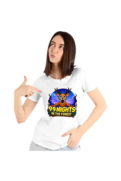 OEM Tricou Femei 99 Nights Padure Roblox