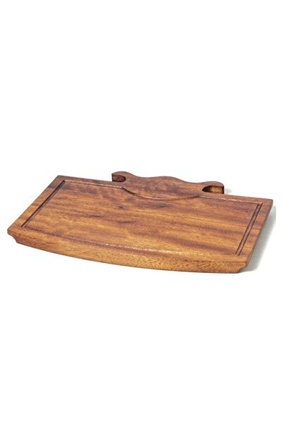 QURA Horned Steak Presentation Board Wooden İreko 25X35X2