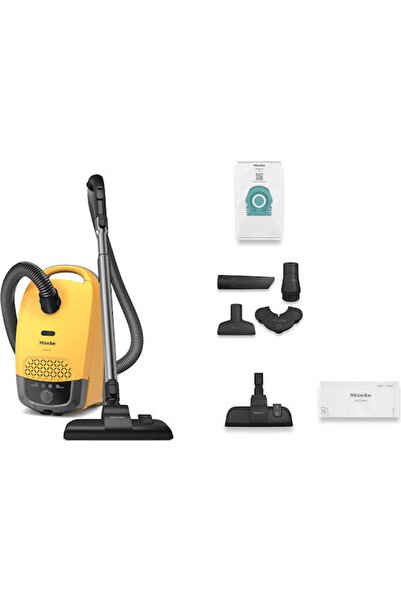 Miele Ηλεκτρική σκούπα Guard S1 890W με σακούλα 3,5 λίτρα Κίτρινο