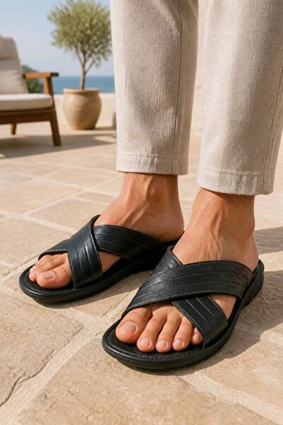 Monalisa Home Size 41 Navy Blue Color Showy Slippers