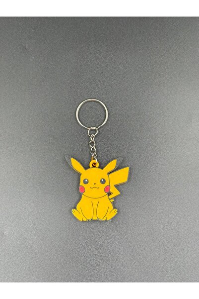 3D Atelier Pikachu Figured Keychain Cute Anime Character Accessory