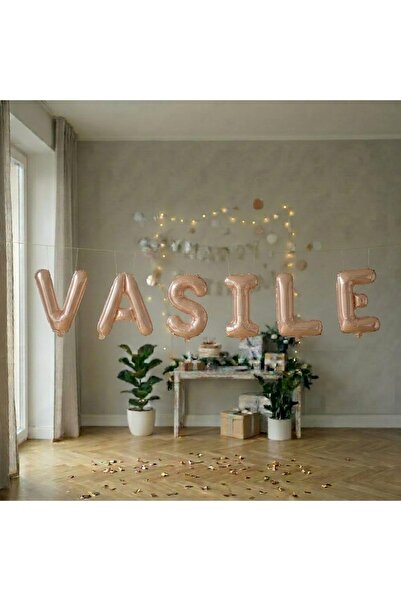 Flippy Μεταλλικά Μπαλόνια Φύλλου, Φλίπι, Σετ VASILE Άνω-Κάτω, Ηλίου ή Αέρα, Π...