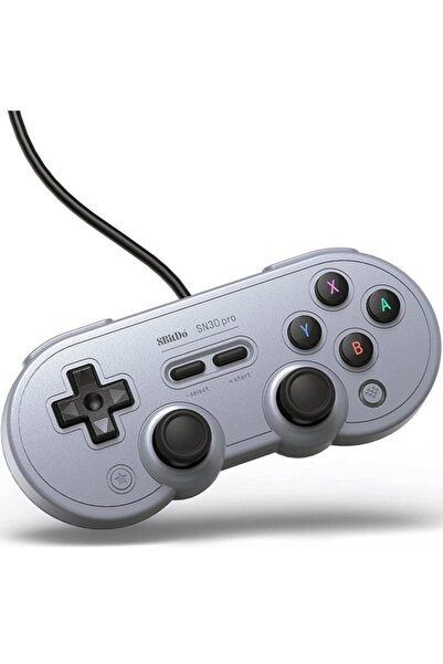 8Bitdo SN30 Pro Ενσύρματο Χειριστήριο Γκέιμπαντ Γκρι Έκδοση (PC, Switch, Andr...