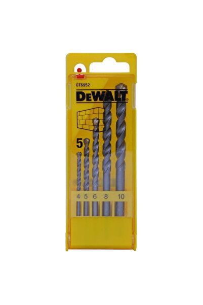 Dewalt 5 bucăți pentru grădinărit 4mm 5mm 6mm 8mm 10mm DT6952