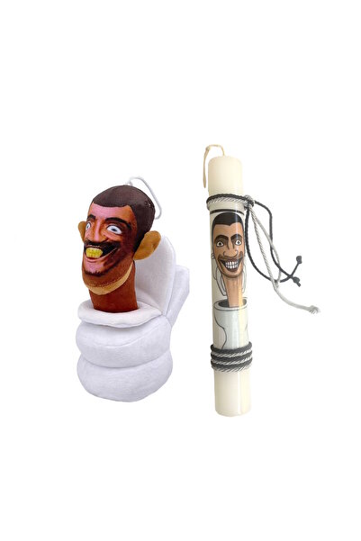OEM Σετ Κεριά Παιχνίδια Skibidi Toilet 25x3εκ