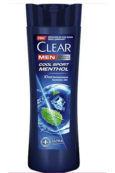 Clear Men Cool Sport Menthol Anti-Dandruff Shampoo 350 Mlx2 Pcs