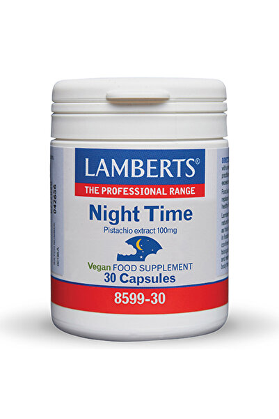 Lamberts Νυχτερινό Εκχύλισμα Φυστικιού 100mg 30 Κάψουλες