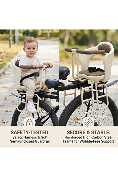 tur bike Arka Çocuk Taşıyıcı Bisiklet / E-bike Uyumlu - Model 13 -