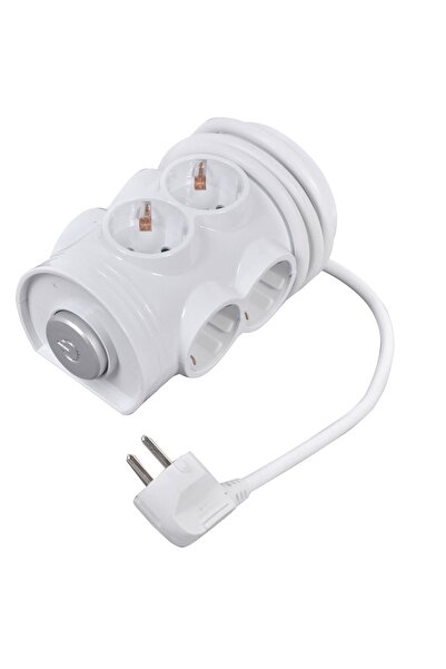 Z Store Τριπλό πολύπριζο με 6 ασφαλή πρίζες για παιδιά 16 εκ.