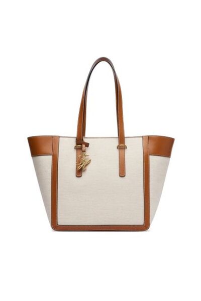 Tommy Hilfiger TH SCRIPT TABA KADIN TOTE ÇANTA