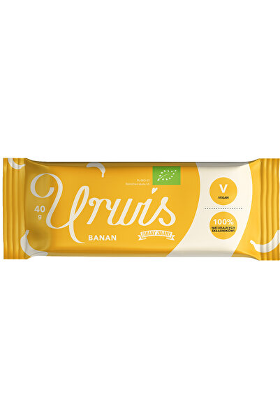 unbranded Zmiany Baton Urwis Banan Bio 40G