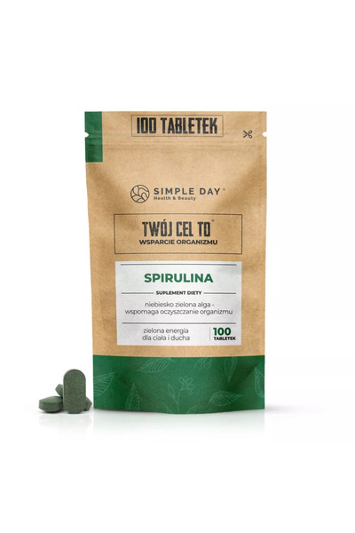 unbranded Obiectivul tău este Spirulina 100 comprimate.