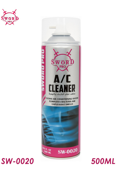 Sword Pro SW-0020 A/C Cleaner 500ML Car Air Conditioner Foam Cleaner Odor & B...