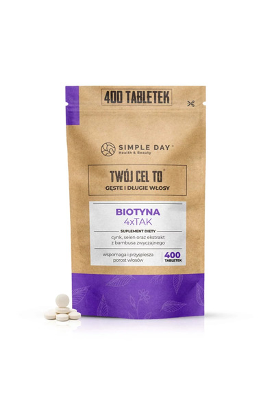 unbranded Obiectivul tău este Biotina 4 X Tak 400 comprimate.