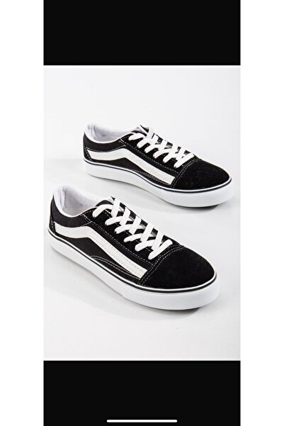 BY İMİS SHOES VNS Black-White Sports Shoes
