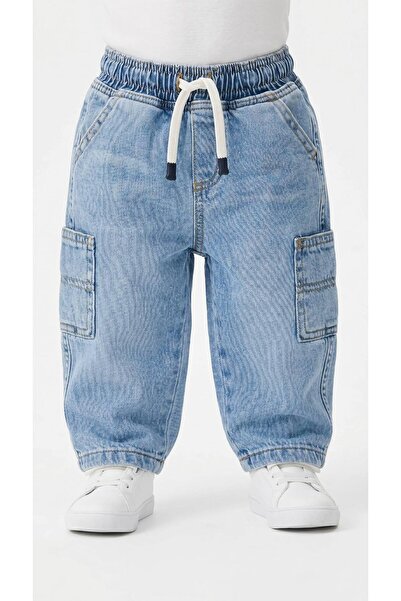 Tommiks Kids Baby Boys' Baggy Jeans with Side Pockets