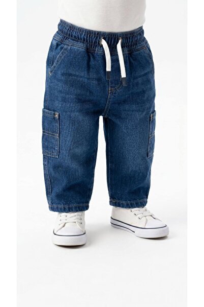 Tommiks Kids Baby Boys' Baggy Jeans with Side Pockets