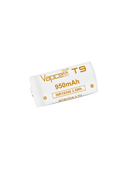 Vapcell Μπαταρία 16340 T9 950mAh 3A