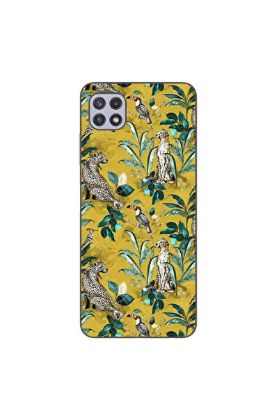 OEM Husa compatibila cu Samsung Galaxy A22 5G Silicon Gel Tpu Model Yellow Ju...