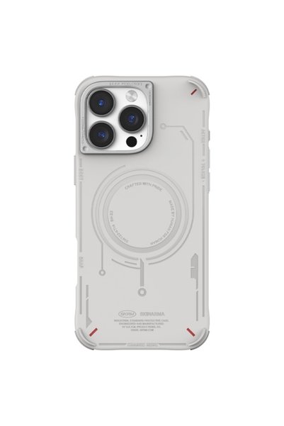 Skinarma Husă Mecha MagSafe pentru iPhone 16 Pro Max - Gri închis