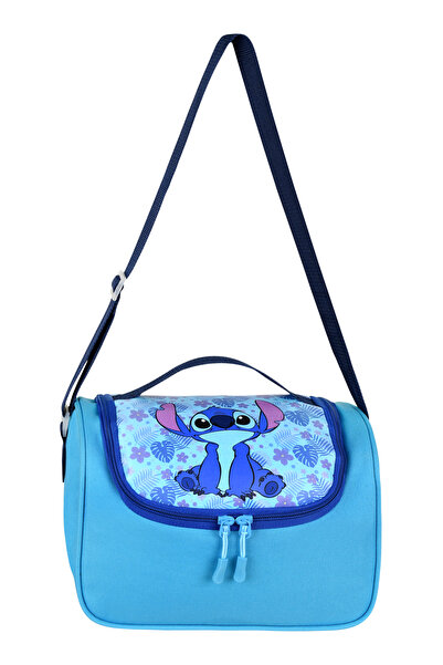 Royal Glow Leather Printed Stitch Patterned Girls' Thermal Lunch Bag