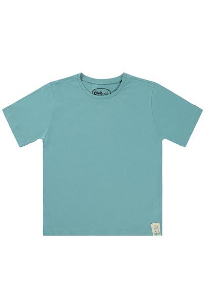 Civil Boys Basic Surf Label T-Shirt for Ages 10-13 - Blue