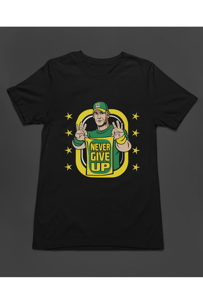 Bumeta John Cena Never Give up American Wrestling Unisex T-Shirt T-Shirt