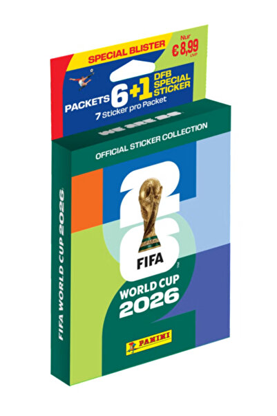 Panini Cupa Mondială FIFA 2026 – Colecție de stickere – -Blister 1