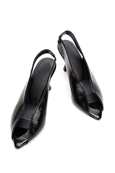 nhtshoes Women's Pointed Toe Heeled Slippers