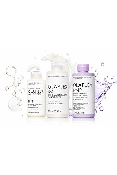 Olaplex Blonde Color Enhancement Routine - 3 Products