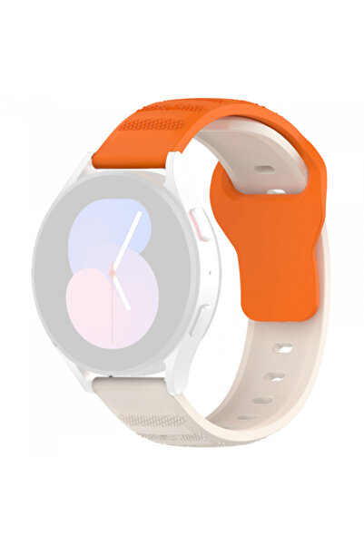 Techsuit Curea W050 για Samsung Galaxy Watch/ Huawei Watch Series, Πορτοκαλί ...