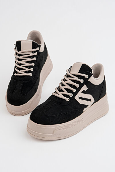 Madam Tarz Frm-039 Thick Sole Lace-Up Sports Shoes