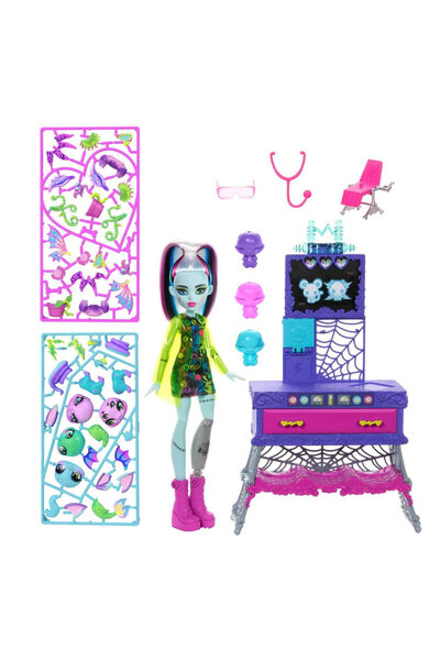 MONSTER HIGH Frankie Stein Evcil Hayvan Laboratuvarı Oyun Seti JBF18