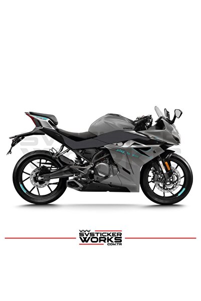 ARONA ملصق CFMOTO 250SR مصنوع من رقائق الكربون لتغطية الجزء الأوسط من الهيكل