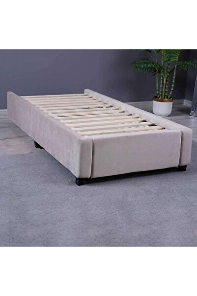 PAN HOME Olympia Base Velvet Beige 100x200 Cm