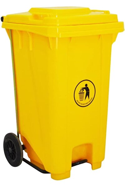festive High Density Polyethylene Garbage Bin/Dust Bin 120Liter with wheel an...