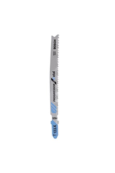 Bosch T 123 X Progressor For Metal 5'Li Dekupaj Testeresi Bıçağı