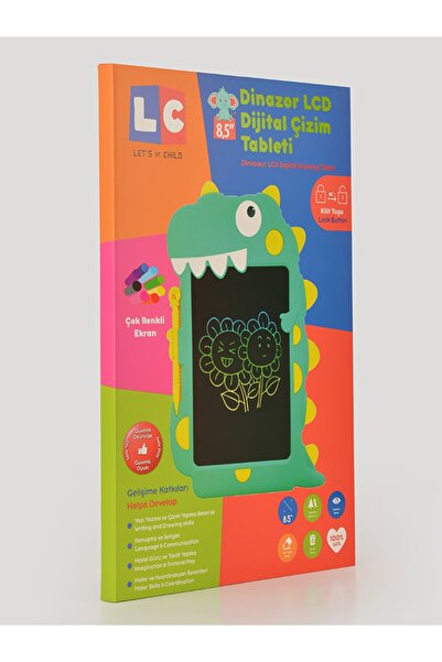 LETS BE CHILD Let's be child Dinazor Çizim Tableti 8,5 İnç - Standart