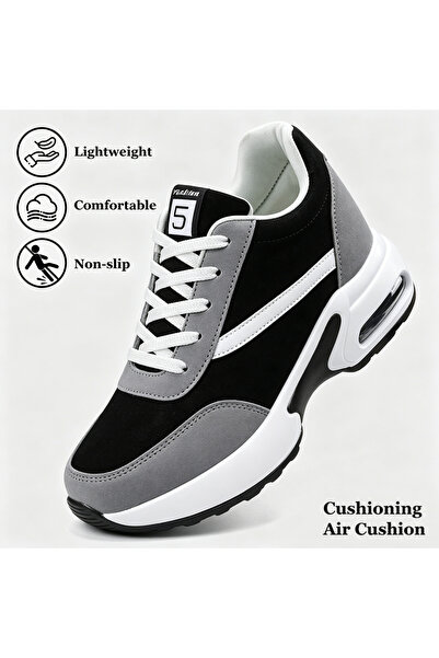 SOSENFER Women's Running Shoes, Height-increasing Casual Sports Shoes for Women