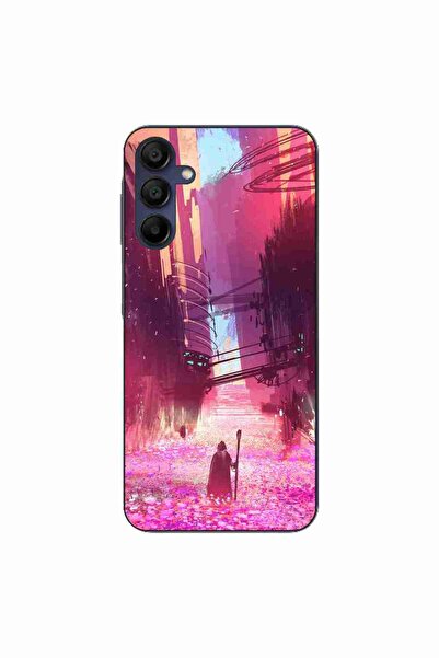 OEM Калъф, съвместим със Samsung Galaxy A15 4G 5G, силиконов гел TPU, с десен...