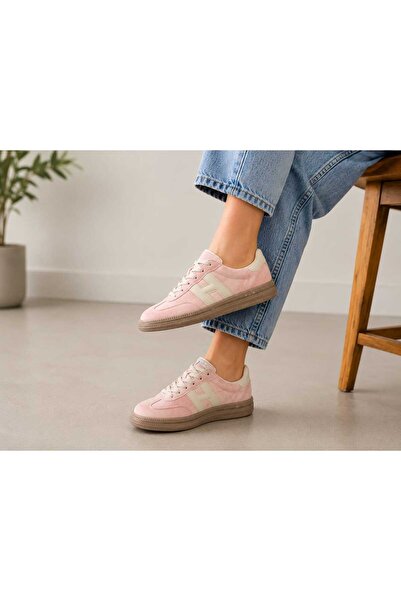Genel Markalar Toz Pembe Spor Ayakkabı /Rose Soft-Touch Günlük Sneaker